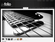 Tablet Screenshot of bigfolio.foliothemes.com